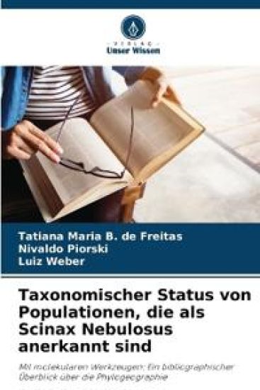 Taxonomischer Status von Populationen, die als Scinax Nebulosus anerkannt sind