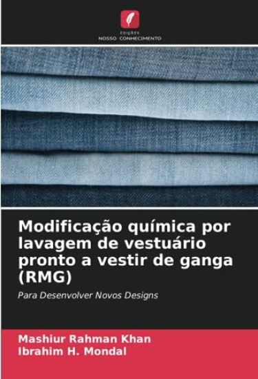 Modificação química por lavagem de vestuário pronto a vestir de ganga (RMG)