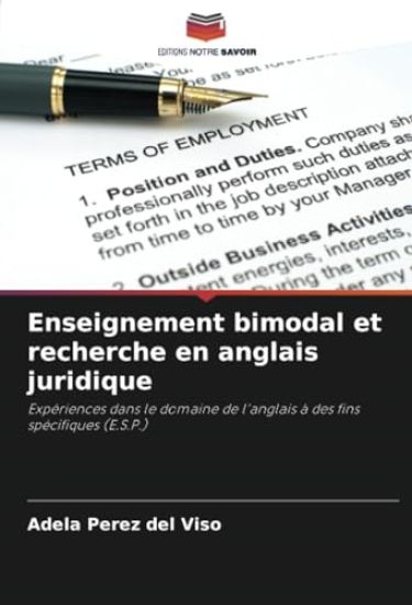 Enseignement bimodal et recherche en anglais juridique