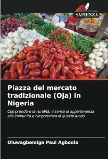 Piazza del mercato tradizionale (Oja) in Nigeria