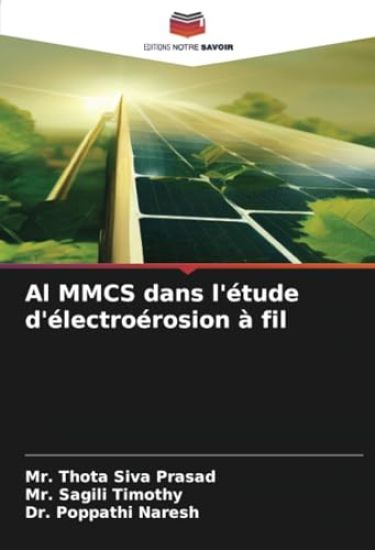 Al MMCS dans l'étude d'électroérosion à fil