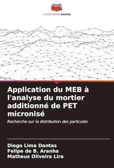 Application du MEB à l'analyse du mortier additionné de PET micronisé