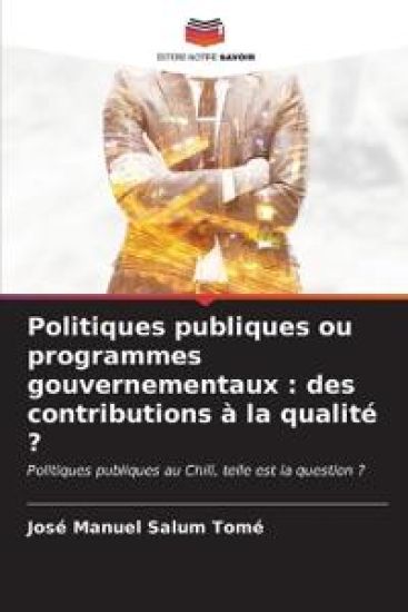 Politiques publiques ou programmes gouvernementaux