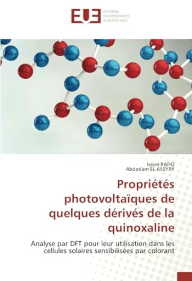 Propriétés photovoltaïques de quelques dérivés de la quinoxaline