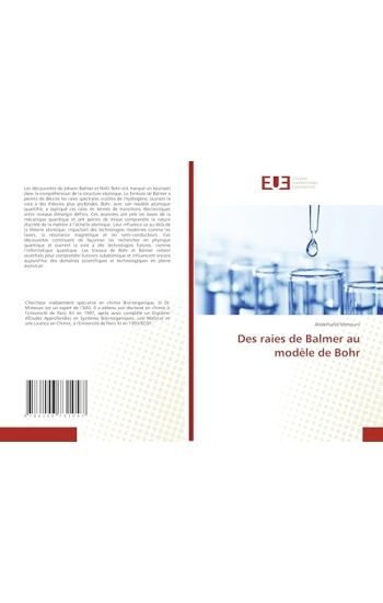 Des raies de Balmer au modèle de Bohr