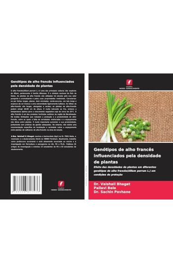 Genótipos de alho francês influenciados pela densidade de plantas
