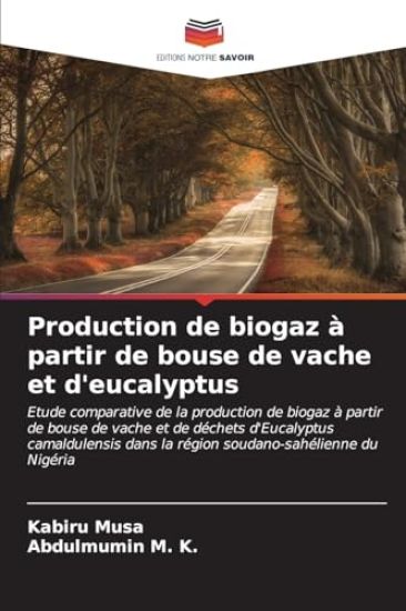 Production de biogaz à partir de bouse de vache et d'eucalyptus