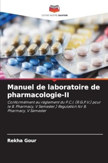 Manuel de laboratoire de pharmacologie-II