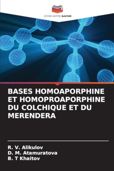 Bases Homoaporphine Et Homoproaporphine Du Colchique Et Du Merendera