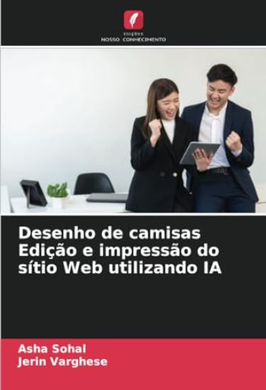 Desenho de camisas Edição e impressão do sítio Web utilizando IA