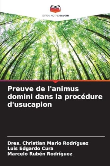 Preuve de l'animus domini dans la procédure d'usucapion
