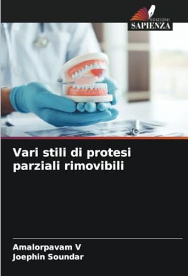 Vari stili di protesi parziali rimovibili