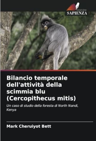 Bilancio temporale dell'attività della scimmia blu (Cercopithecus mitis)