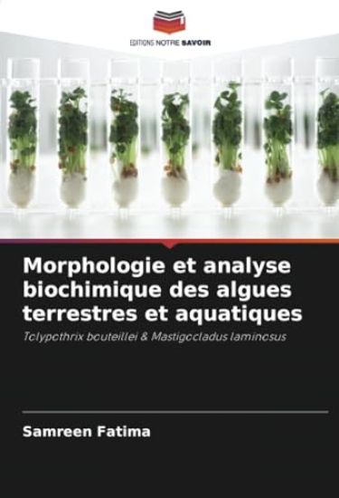 Morphologie et analyse biochimique des algues terrestres et aquatiques