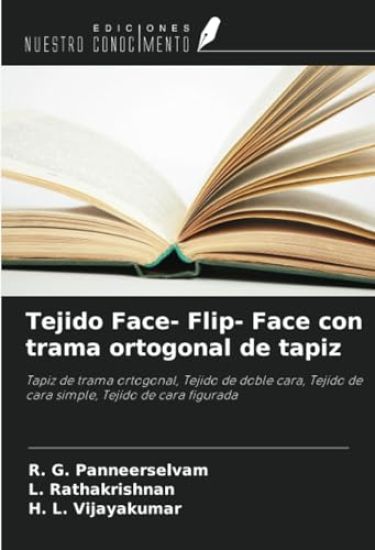 Tejido Face- Flip- Face con trama ortogonal de tapiz