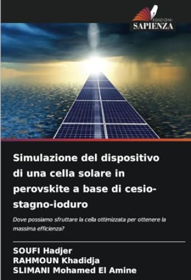 Simulazione del dispositivo di una cella solare in perovskite a base di cesio-stagno-ioduro