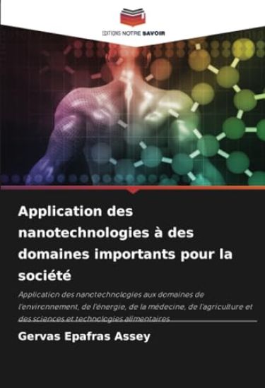 Application des nanotechnologies à des domaines importants pour la société