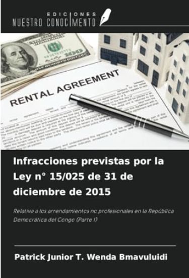 Infracciones previstas por la Ley n° 15/025 de 31 de diciembre de 2015