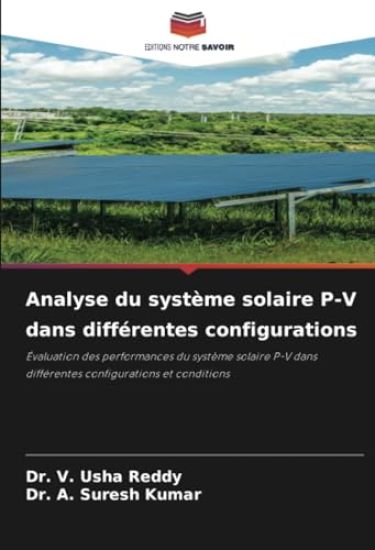 Analyse du système solaire P-V dans différentes configurations
