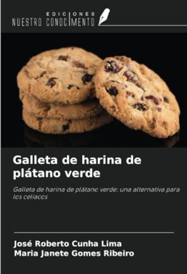 Galleta de harina de plátano verde