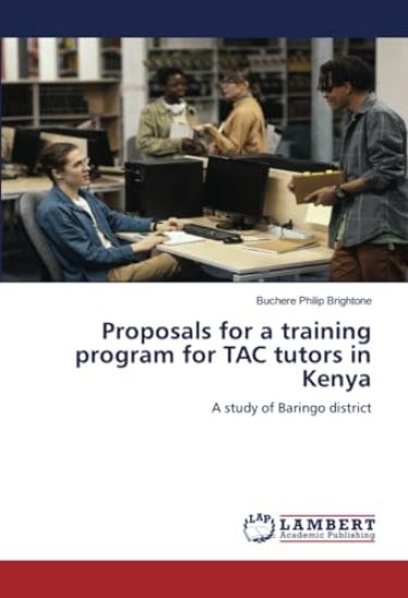 Proposals for a training program for TAC tutors in Kenya