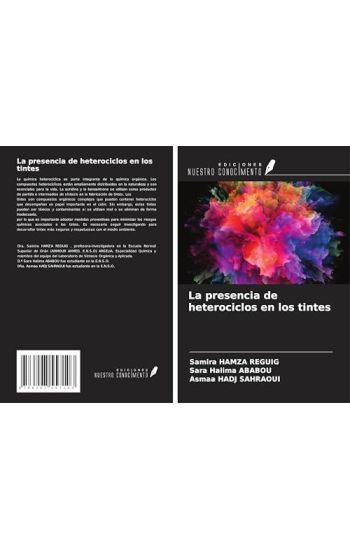 La presencia de heterociclos en los tintes