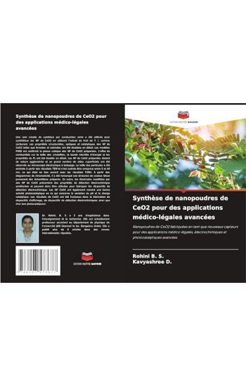 Synthèse de nanopoudres de CeO2 pour des applications médico-légales avancées
