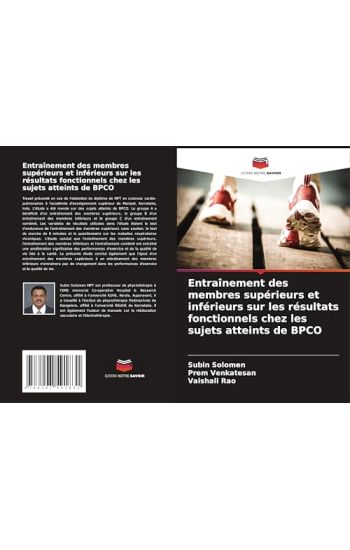 Entraînement des membres supérieurs et inférieurs sur les résultats fonctionnels chez les sujets atteints de BPCO