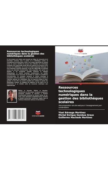 Ressources technologiques numériques dans la gestion des bibliothèques scolaires