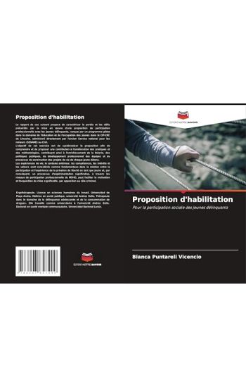 Proposition d'habilitation