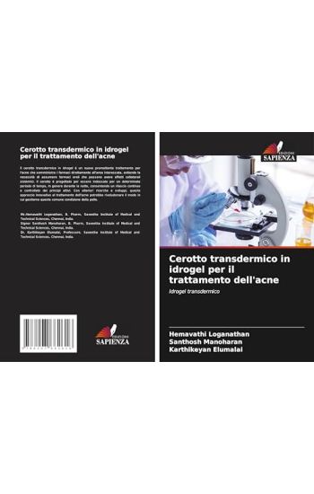 Cerotto transdermico in idrogel per il trattamento dell'acne