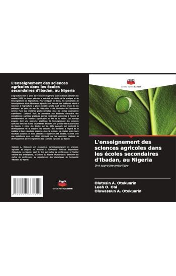 L'enseignement des sciences agricoles dans les écoles secondaires d'Ibadan, au Nigeria