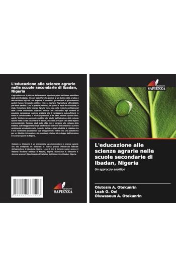 L'educazione alle scienze agrarie nelle scuole secondarie di Ibadan, Nigeria