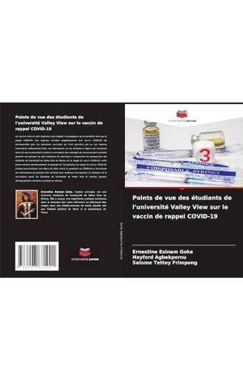 Points de vue des étudiants de l'université Valley View sur le vaccin de rappel COVID-19