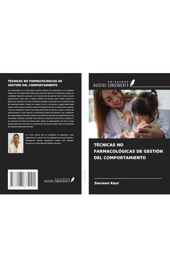 TÉCNICAS NO FARMACOLÓGICAS DE GESTIÓN DEL COMPORTAMIENTO
