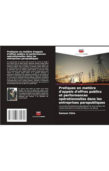 Pratiques en matière d'appels d'offres publics et performances opérationnelles dans les entreprises parapubliques