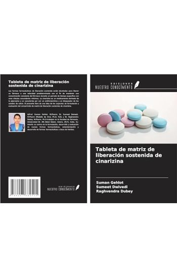 Tableta de matriz de liberación sostenida de cinarizina