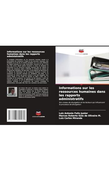 Informations sur les ressources humaines dans les rapports administratifs