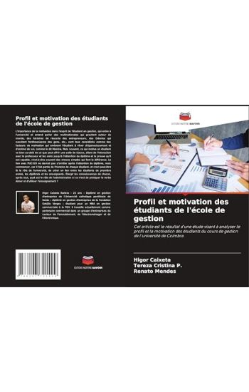 Profil et motivation des étudiants de l'école de gestion