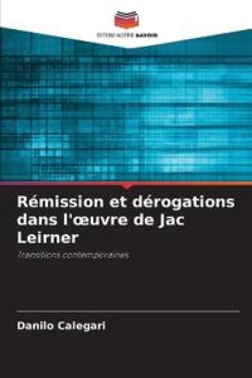 Rémission et dérogations dans l'oeuvre de Jac Leirner