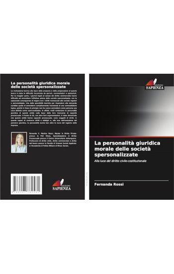 La personalità giuridica morale delle società spersonalizzate