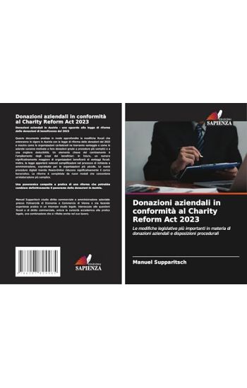 Donazioni aziendali in conformità al Charity Reform Act 2023