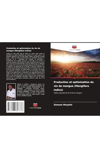 Production et optimisation du vin de mangue (Mangifera indica)