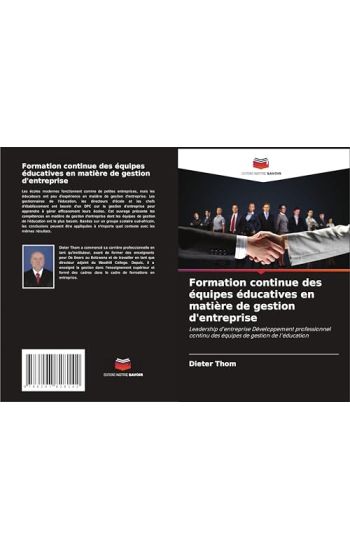Formation continue des équipes éducatives en matière de gestion d'entreprise