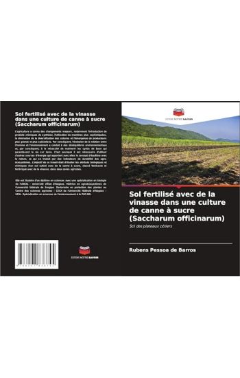 Sol fertilisé avec de la vinasse dans une culture de canne à sucre (Saccharum officinarum)