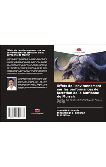 Effets de l'environnement sur les performances de lactation de la bufflonne de Murrah