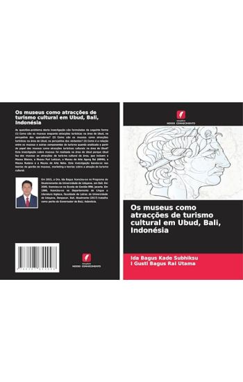 Os museus como atracções de turismo cultural em Ubud, Bali, Indonésia