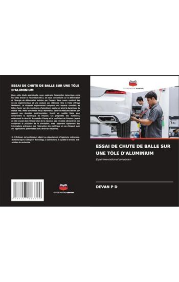 Essai de Chute de Balle Sur Une Tôle d'Aluminium