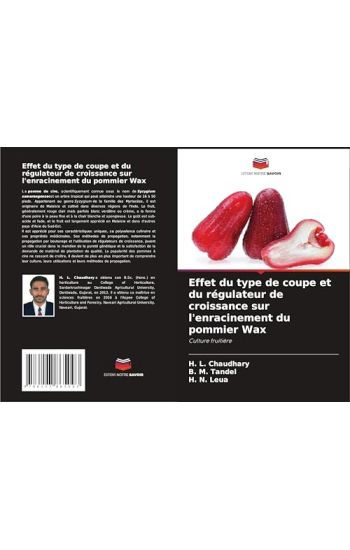 Effet du type de coupe et du régulateur de croissance sur l'enracinement du pommier Wax