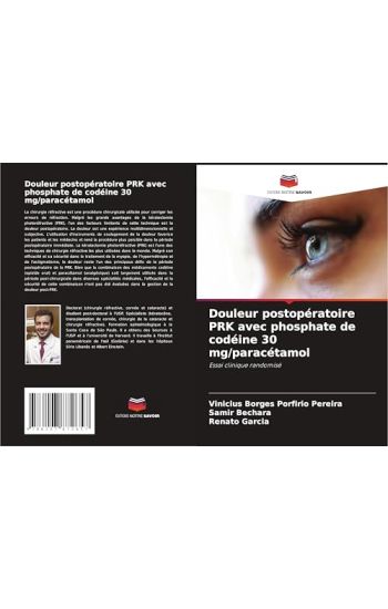Douleur postopératoire PRK avec phosphate de codéine 30 mg/paracétamol